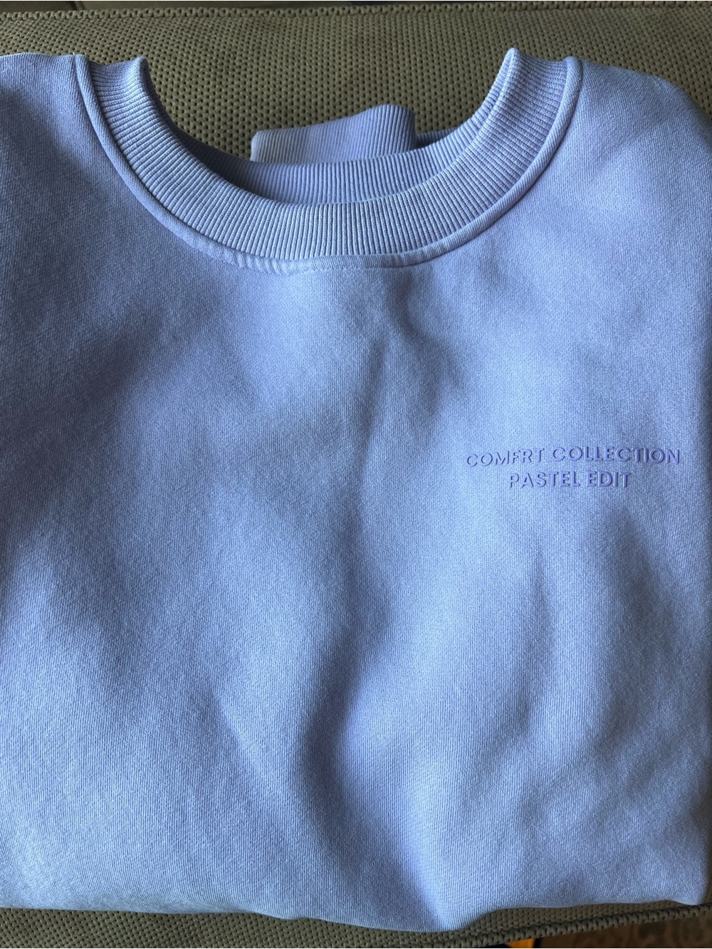 Comfort Colors Pastel Lavender Crewneck Sweatshirt